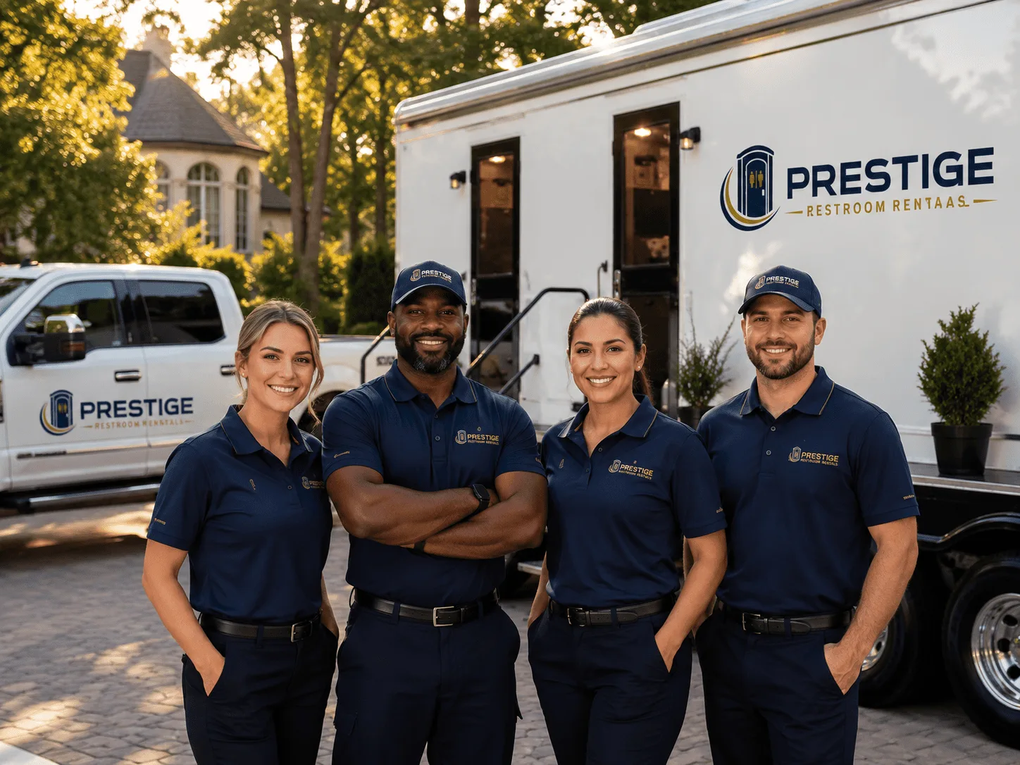 Trusted Luxury Portable Restrooms company in Newbern, TN